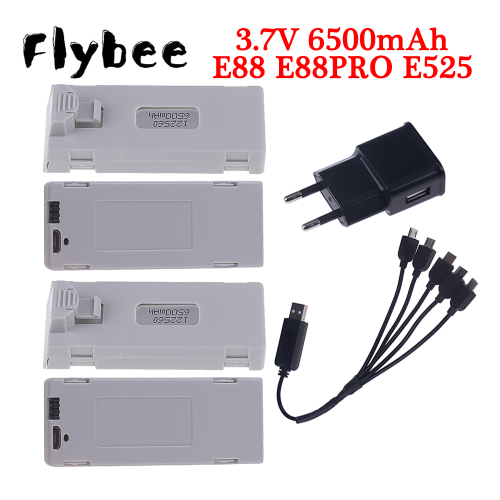 Drone Rc Leading - Batteria originale E88 3.7V 6500mAh batteria