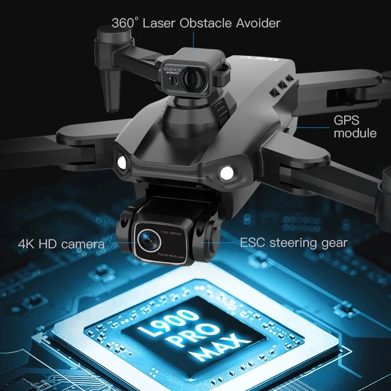 L900 Pro MAX GPS Drone 4K Prof - Drone Ae Rc recensione e prezzo