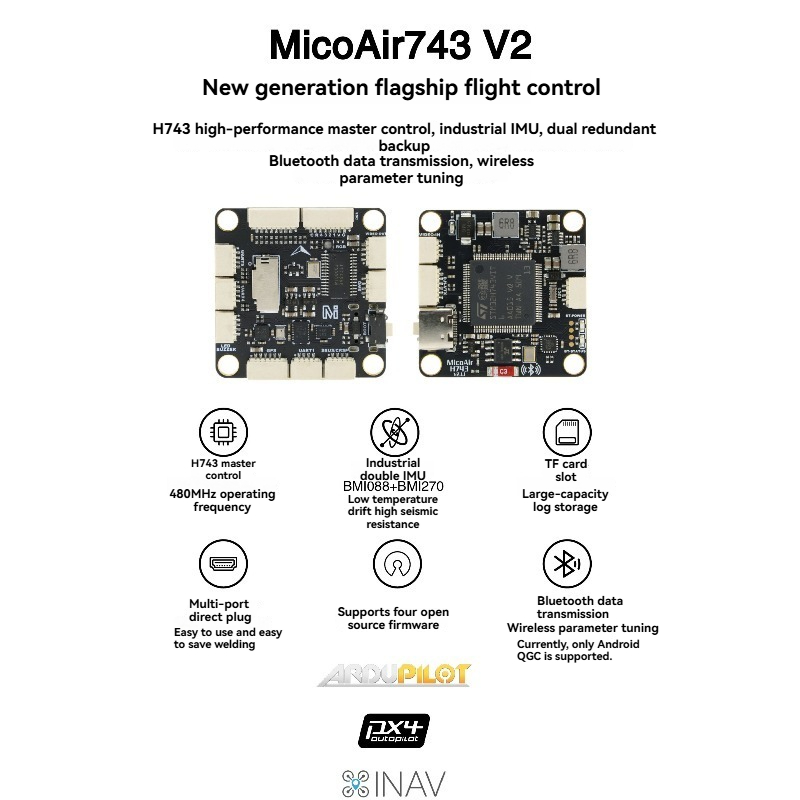 MicoAir743 V2 Controllore di v - Drone Rc Leading recensione e prezzo