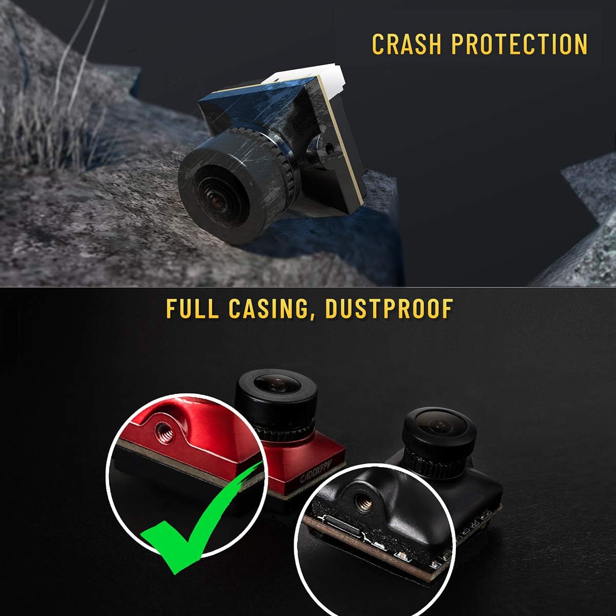 CADDX Micro FPV Telecamera Rat - Drone Ae Rc recensione e prezzo