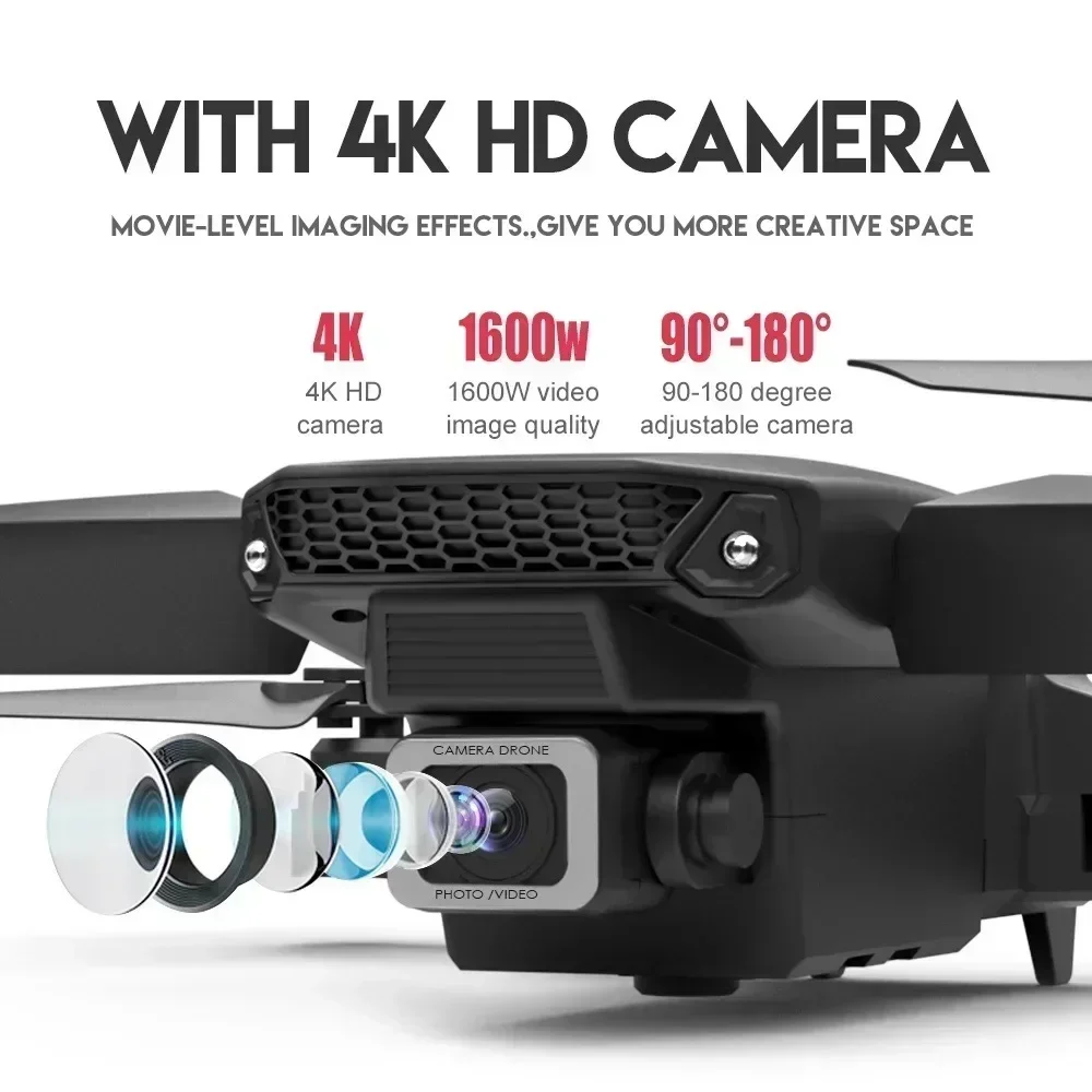 E88 Pro WIFI FPV Drone grandan - Drone Ae Rc recensione e prezzo