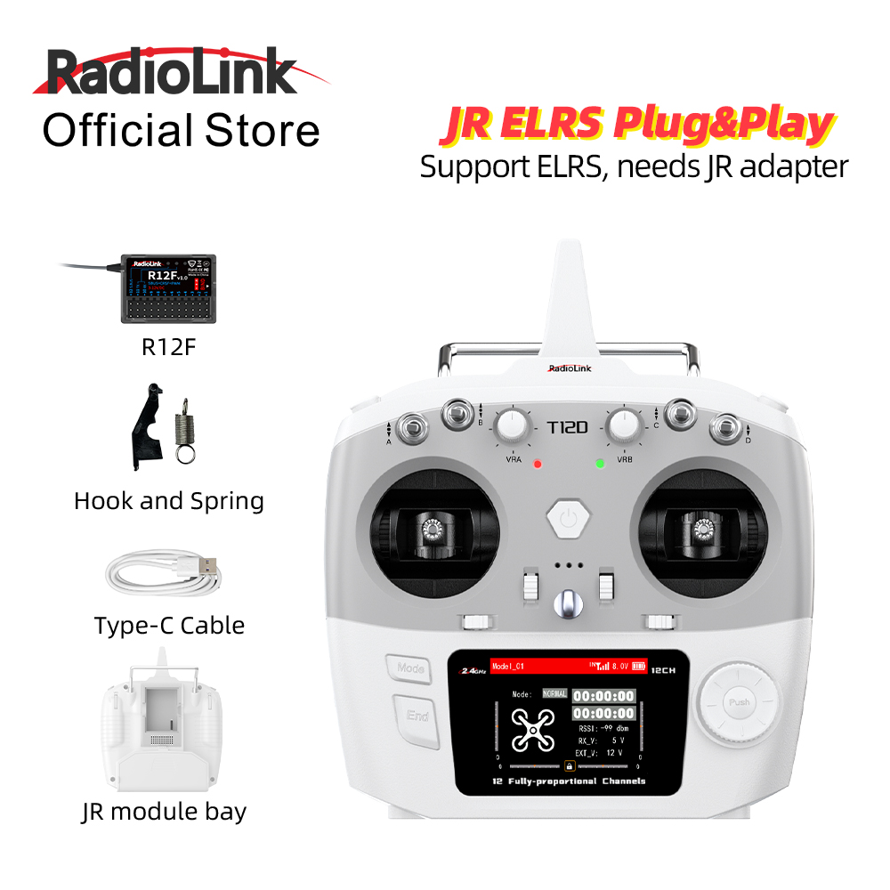 Modulo RadioLink T12D JR 12CH  - Drone Rc Leading recensione e prezzo